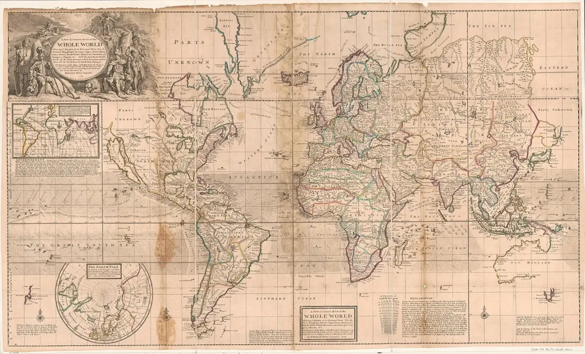 A map and compass